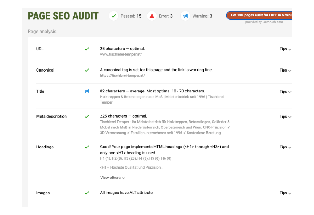 On-Page & Content